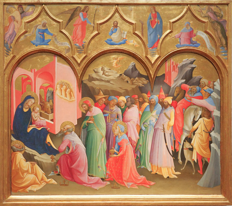 L'Adoration des mages - Lorenzo Monaco