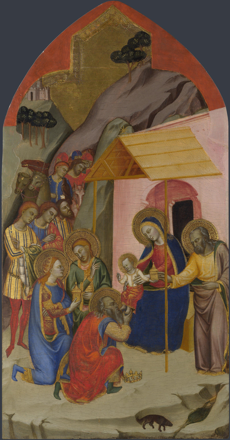 L'Adoration des Rois - Jacopo di Cione