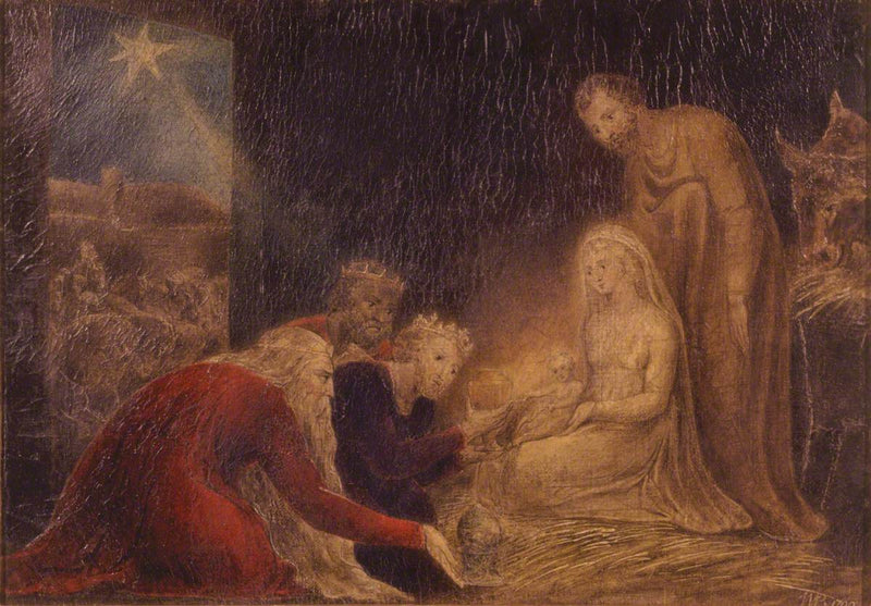 L'Adoration des Rois - William Blake
