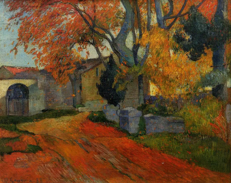 L'Allée des Alyscamps - Paul Gauguin