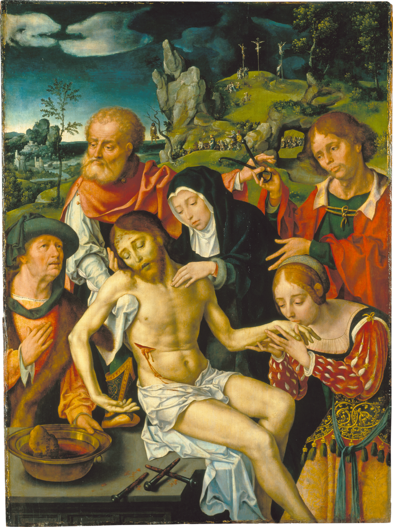 Lamentation du Christ - Joos van Cleve