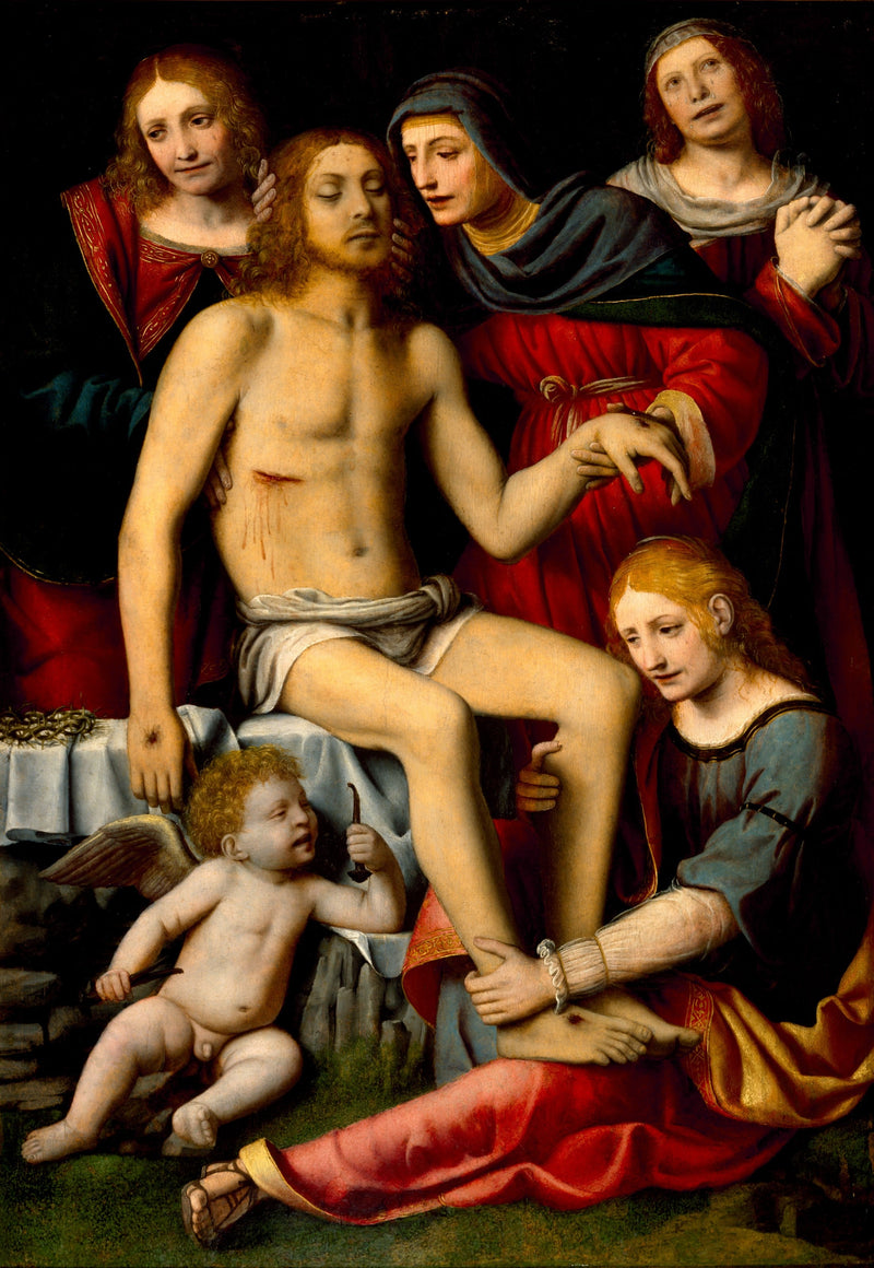 Lamentation sur le Christ mort - Bernardino Luini