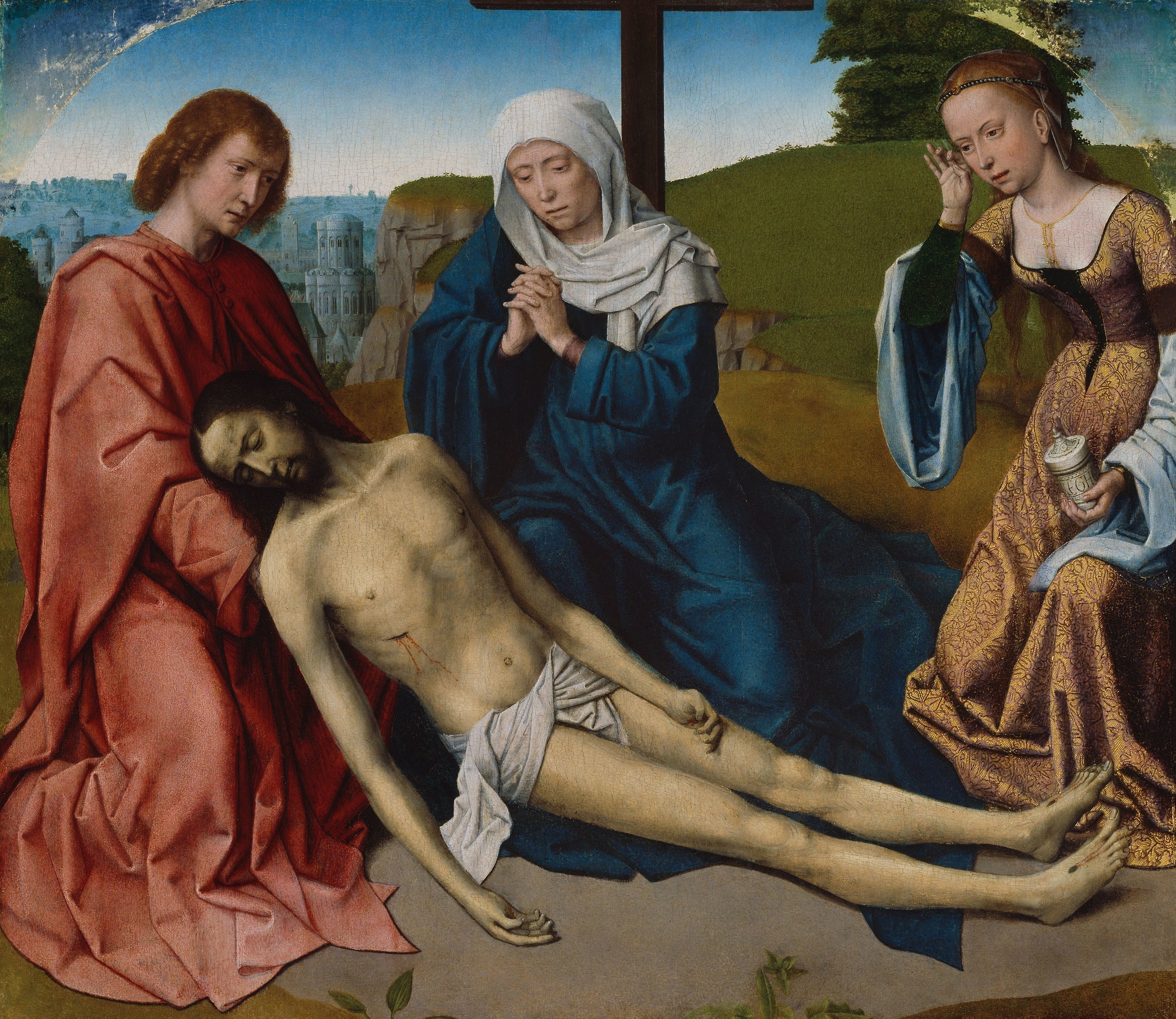 Lamentation sur le Corps du Christ - Gérard David - Alpha Reproduction