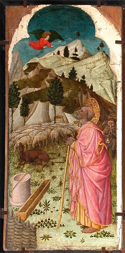 L'Ange apparaît à Joachim - Giovanni Francesco da Rimini