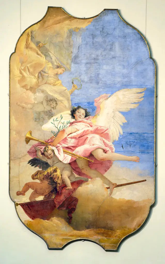 L'ange de la renommée - Giovanni Battista Tiepolo