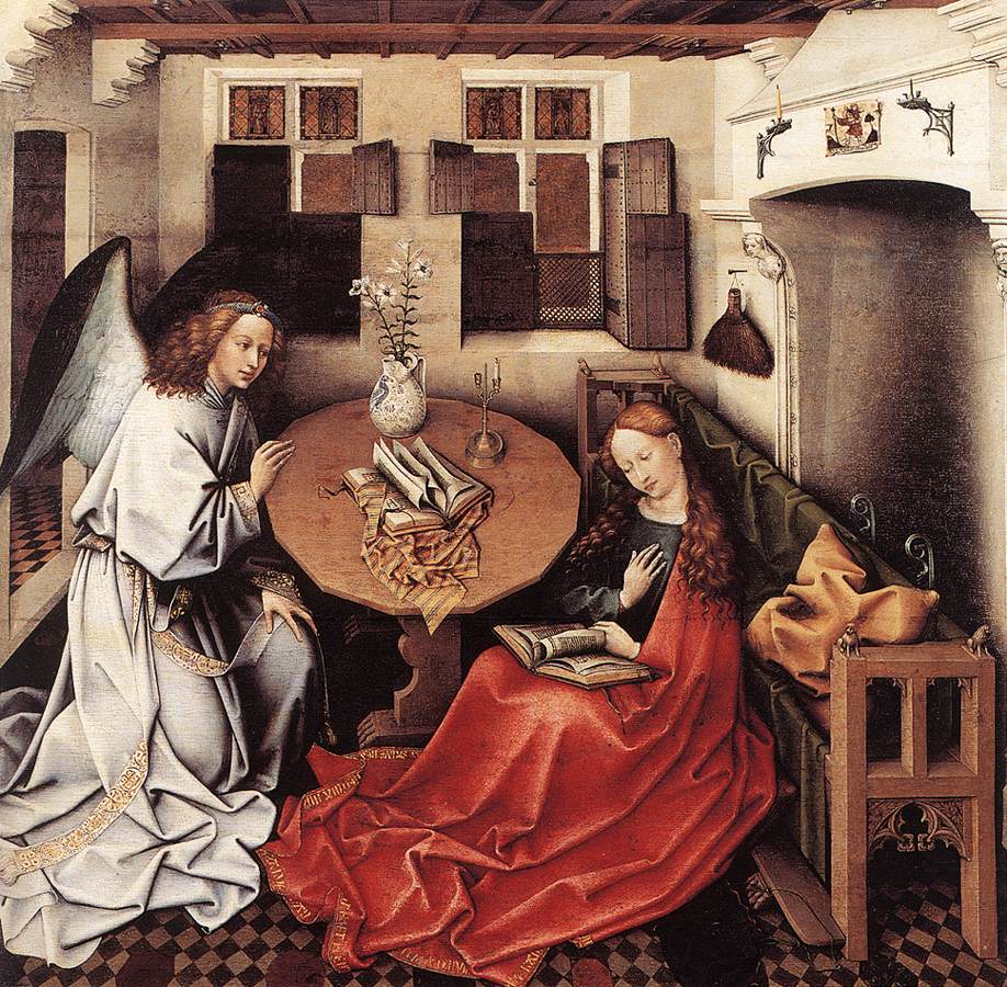 L’Annonciation - Master of Flémalle - Alpha Reproduction