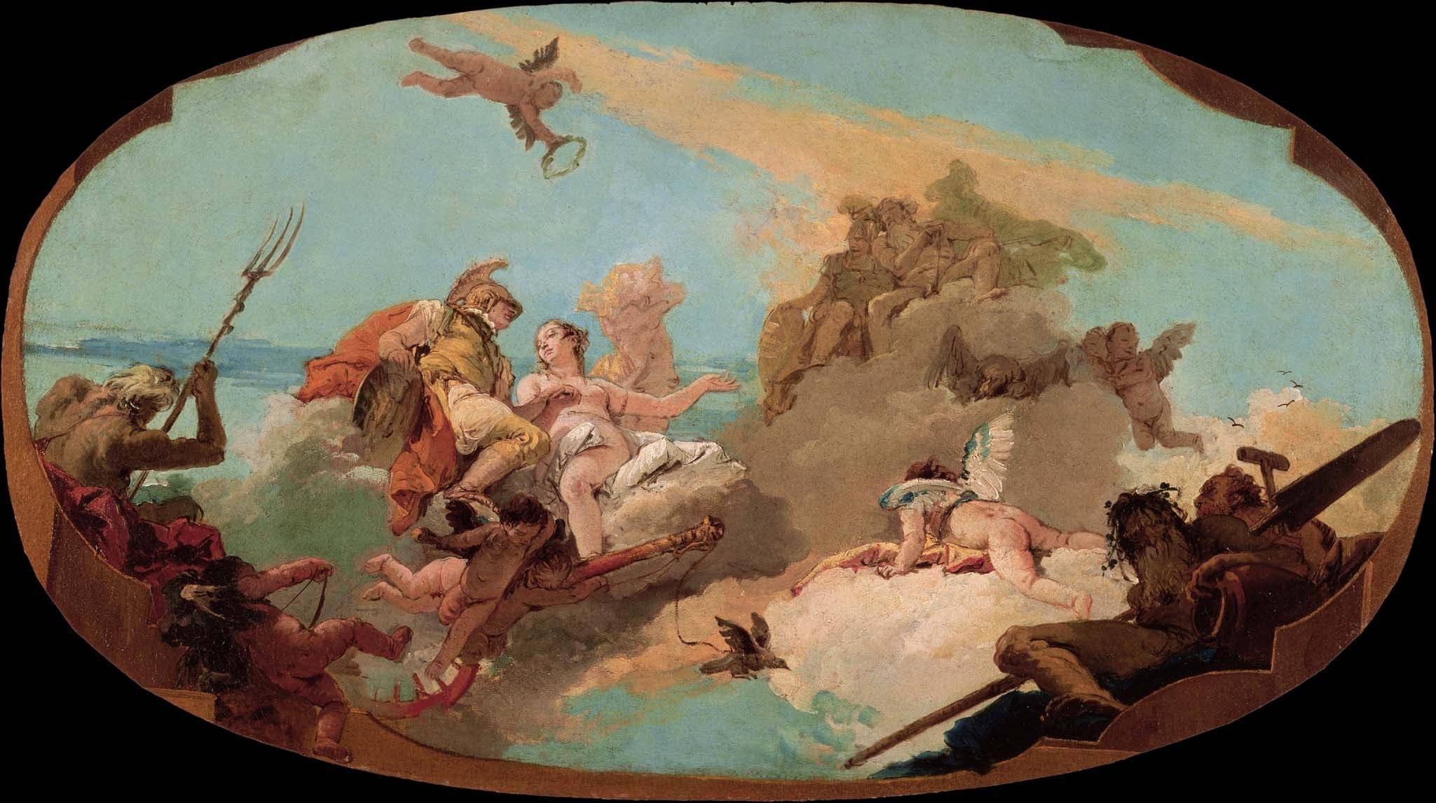 L'Apothéose de l'amiral Vettor Pisani - Giovanni Battista Tiepolo