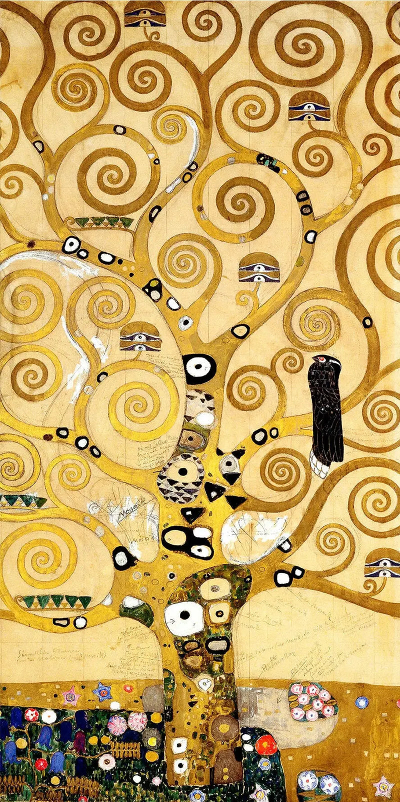 L’Arbre de Vie Central - Gustav Klimt