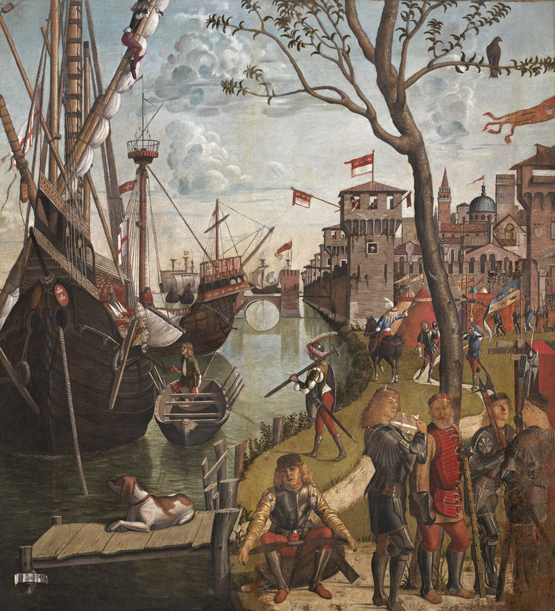 L'Arrivée des pèlerins à Cologne - Vittore Carpaccio