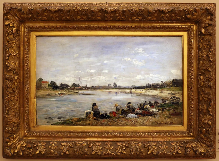 Lavage - Eugène Boudin