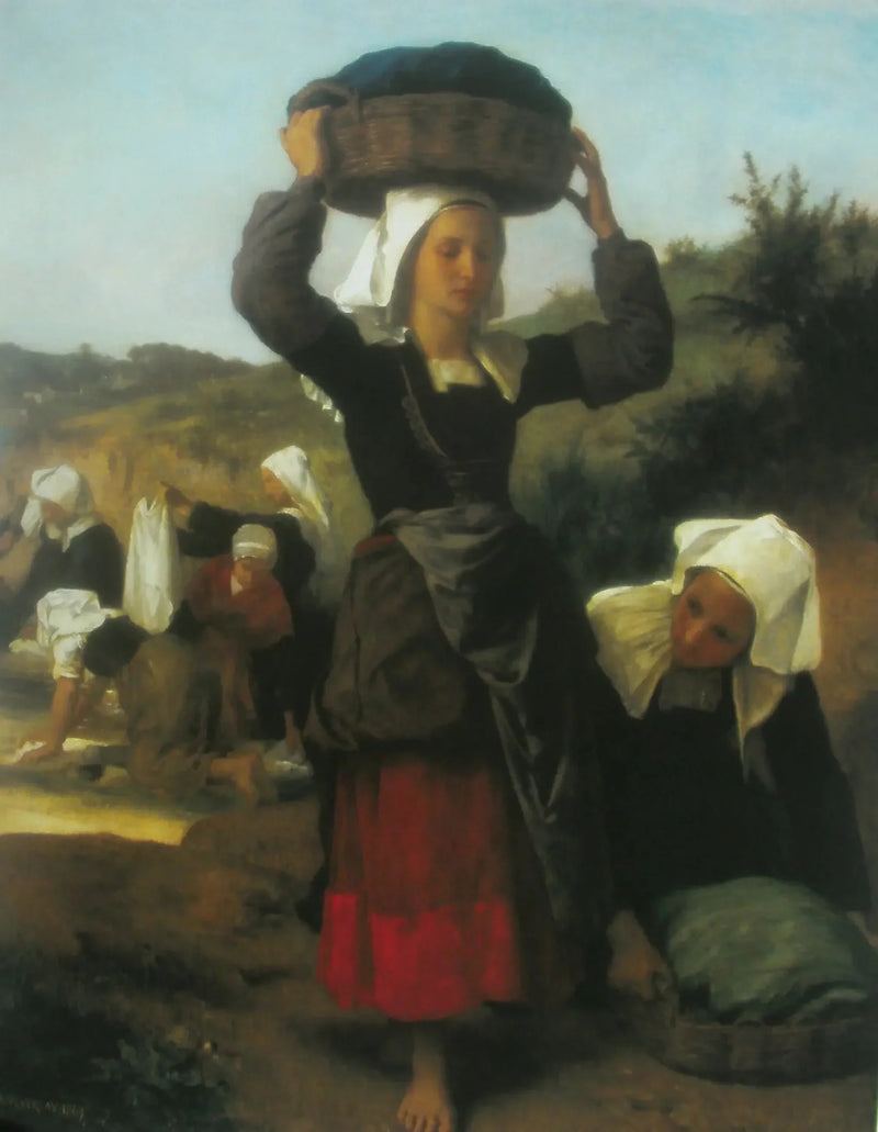 Lavandières de Fouesnant - Bouguereau