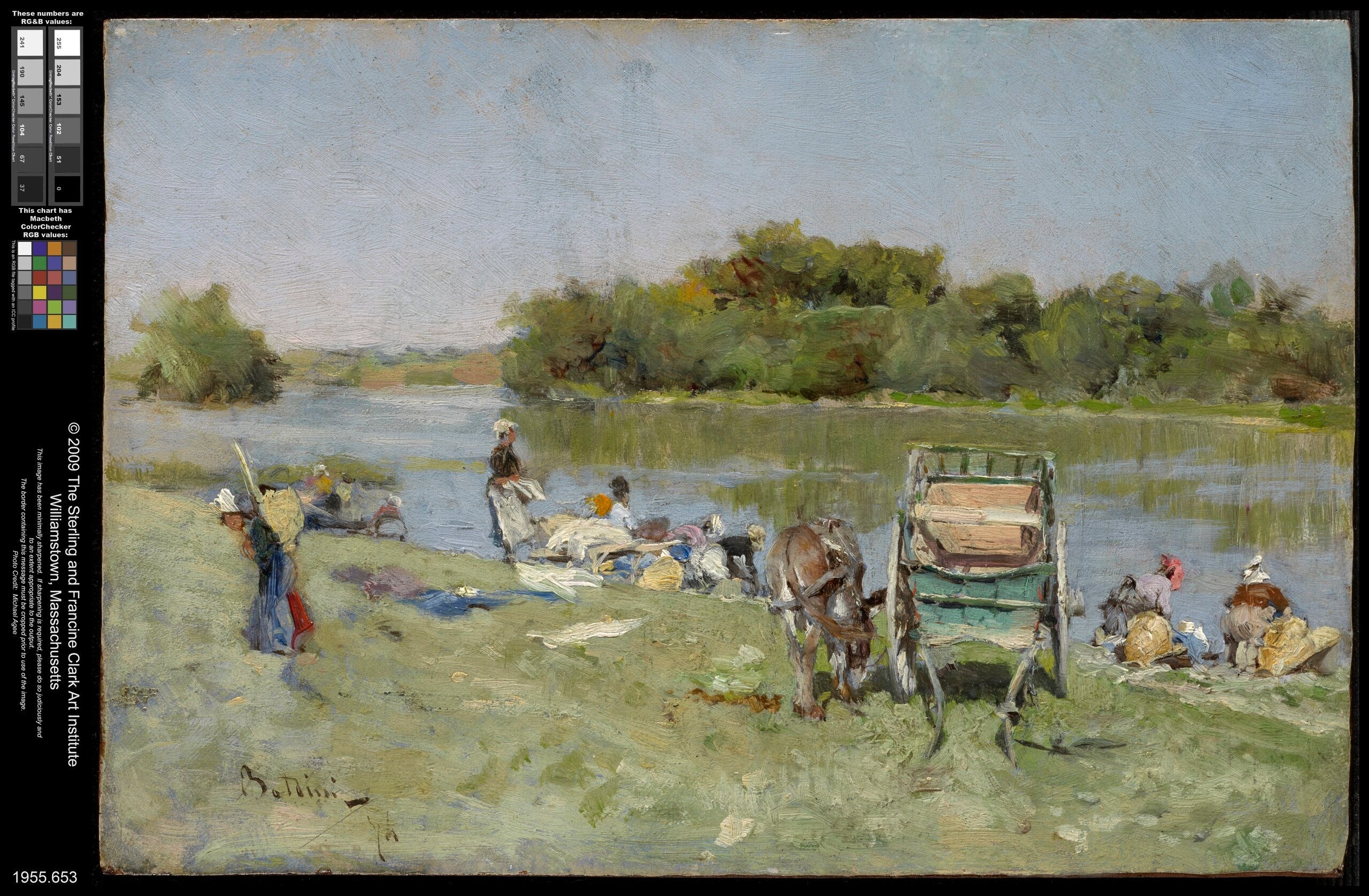 lavandières - Giovanni Boldini