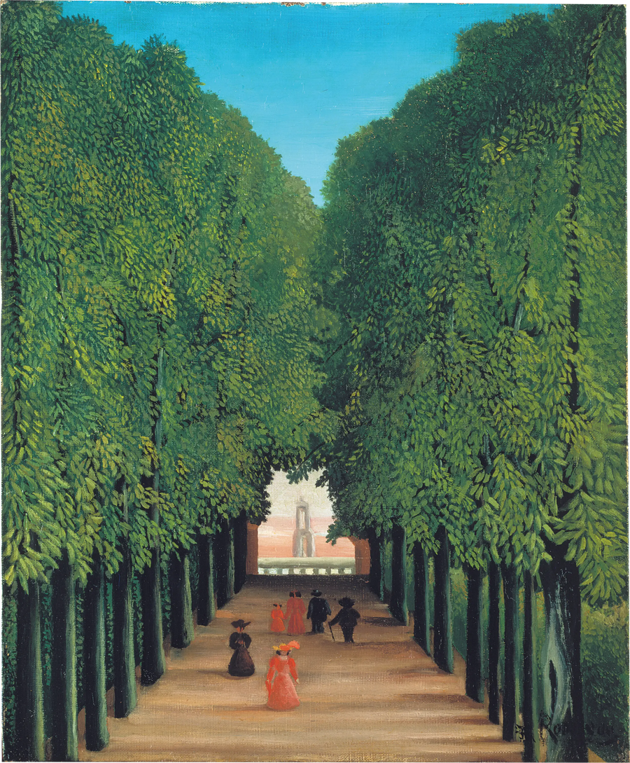 L'Avenue du parc de Saint-Cloud - Henri Rousseau