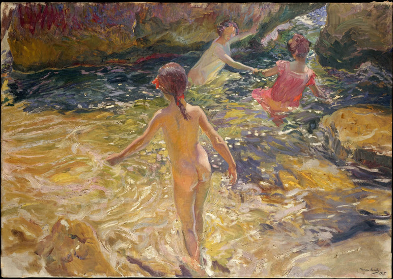 Le Bain - Joaquín Sorolla