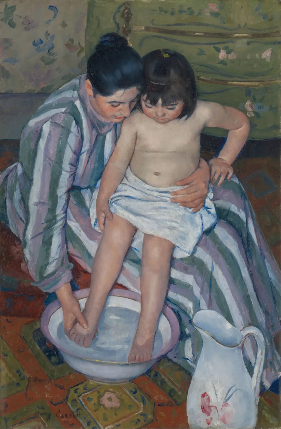Le Bain - Mary Cassatt