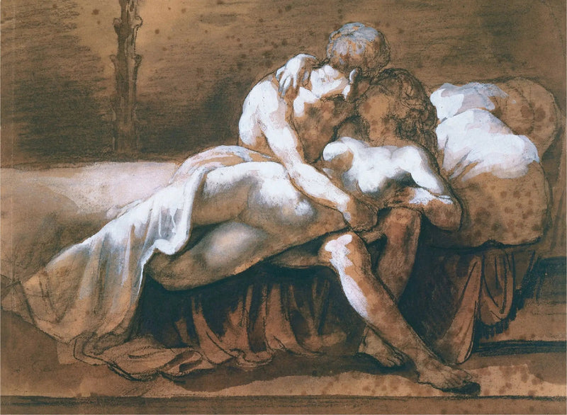 Le Baiser - Théodore Géricault