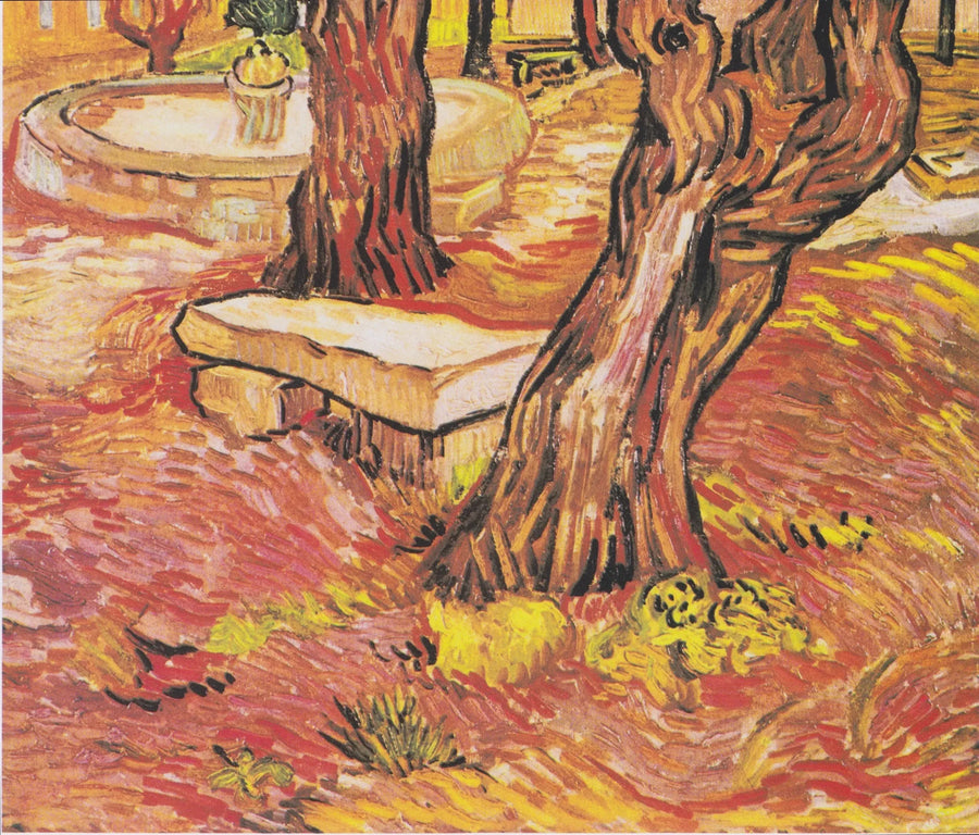 Le banc de pierre dans le jardin de l'hôpital Saint-Paul - Vincent van Gogh