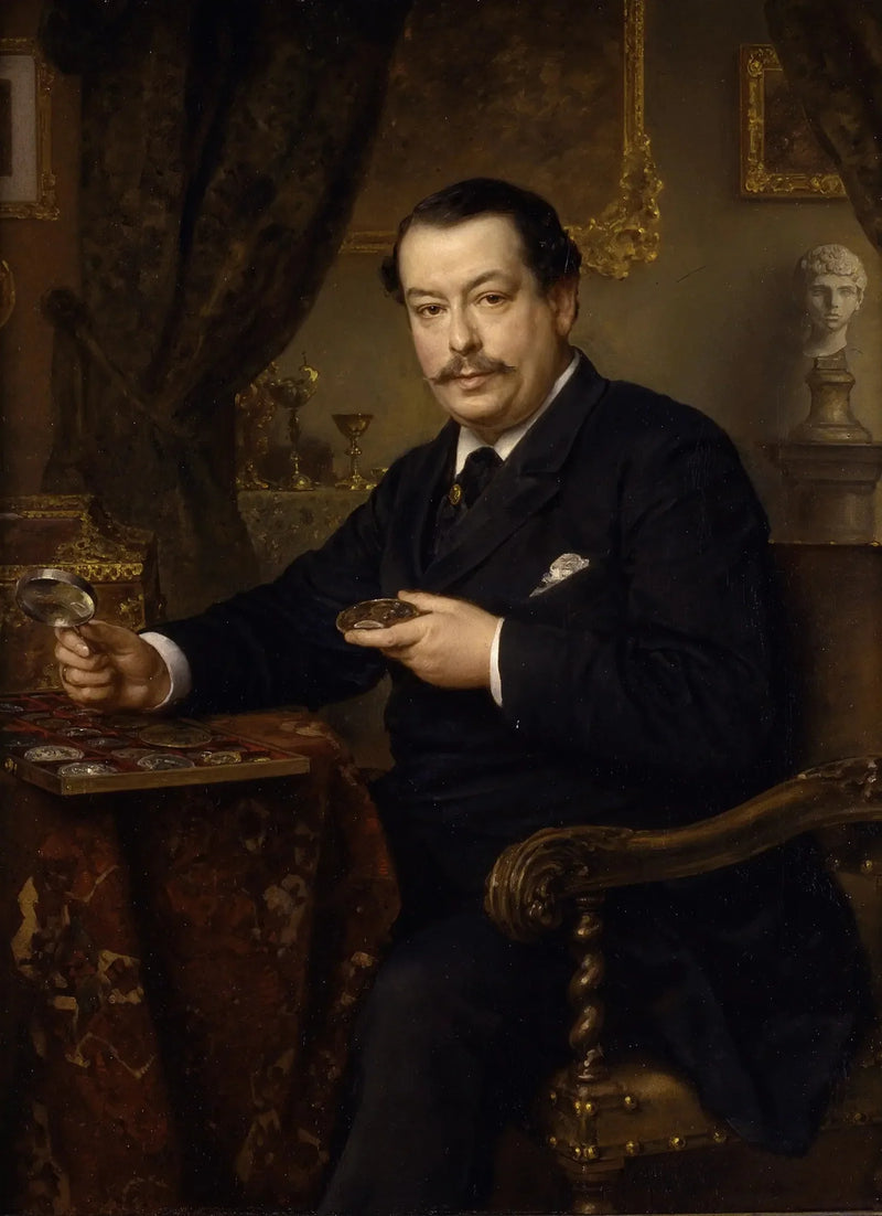 Le banquier Itzinger - Ludwig Knaus