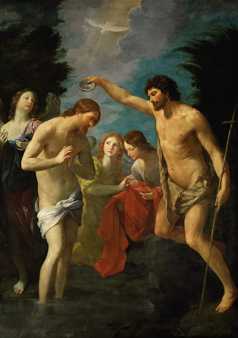 Le Baptème du Christ - Guido Reni