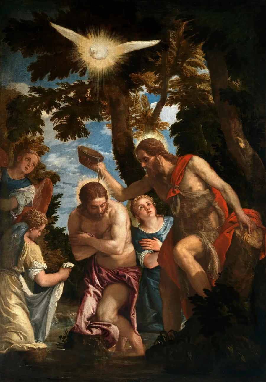 Le baptême du Christ - Paul Véronèse