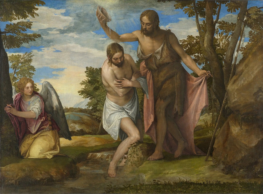 Le Baptême du Christ - Paul Véronèse - Alpha Reproduction