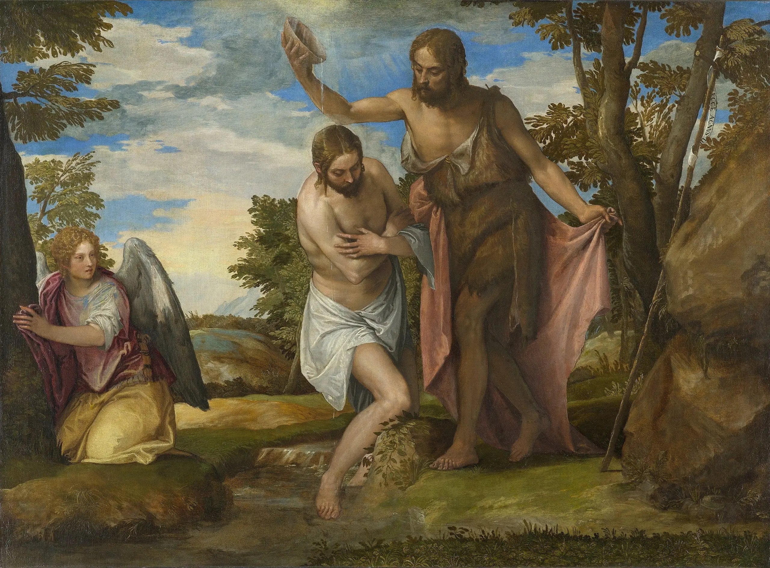 Le Baptême du Christ - Paul Véronèse - Alpha Reproduction