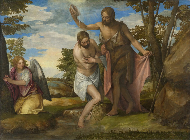 Le Baptême du Christ - Paul Véronèse