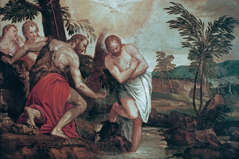 Le baptême du Christ - Paul Véronèse