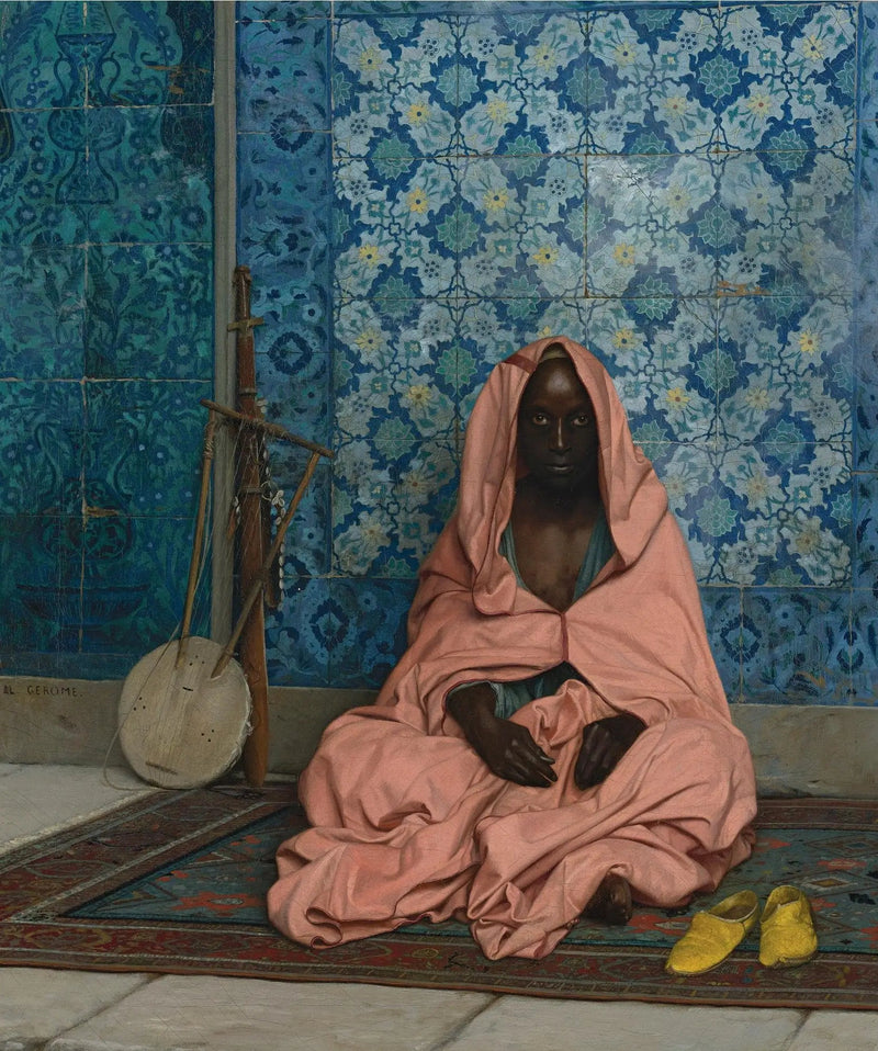 Le Barde noir - Jean-Léon Gérôme