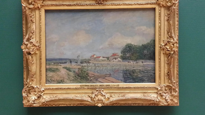 le Barrage - Alfred Sisley