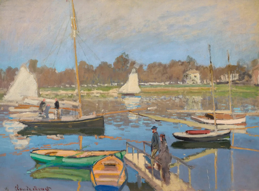 Le bassin d'Argenteuil - Claude Monet