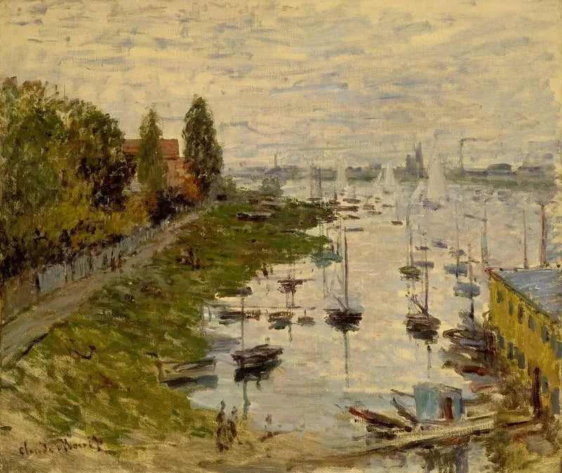 Le Bassin d’Argenteuil W335 – Claude Monet