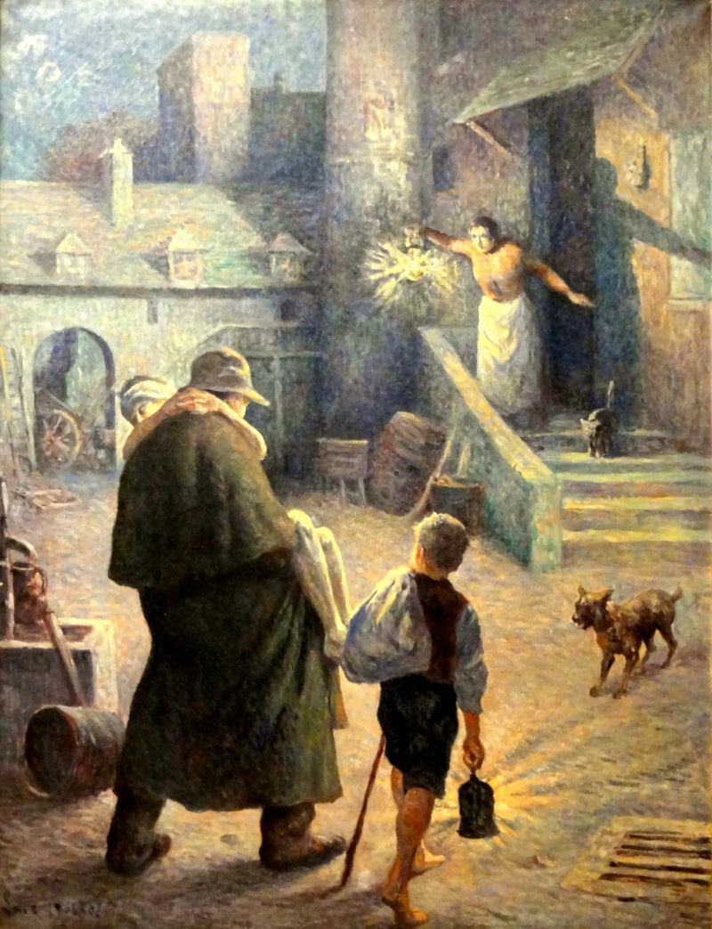 Le bon samaritain - Maximilien Luce