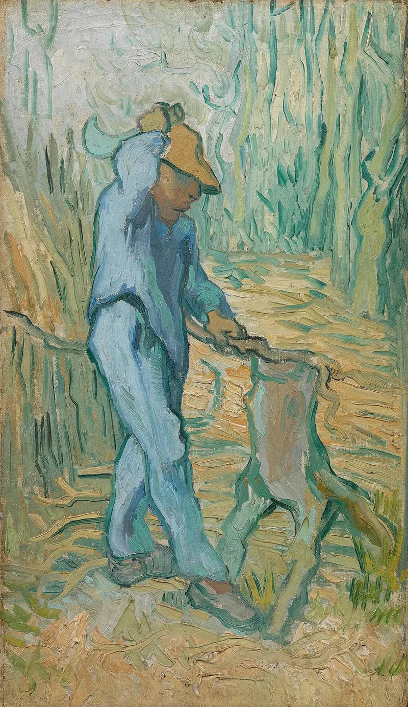 Le Bûcheron (d'après Millet) - Vincent van Gogh