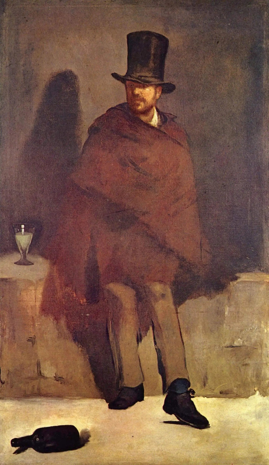 Le Buveur d'absinthe - Édouard Manet