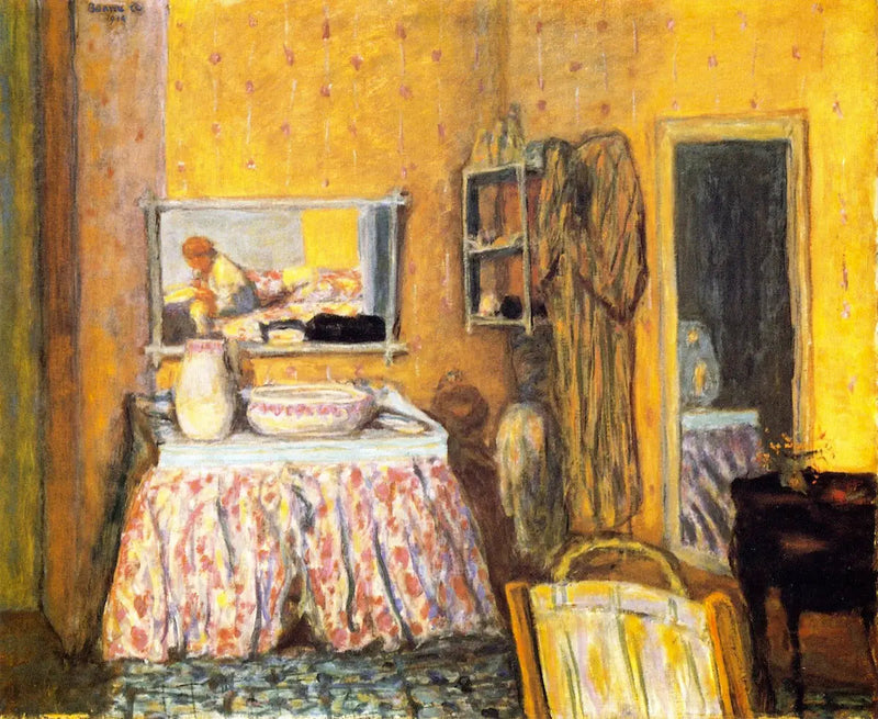 Le Cabinet de toilette - Pierre Bonnard