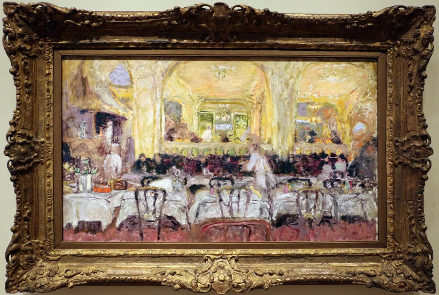 Le café Wepler - Édouard Vuillard