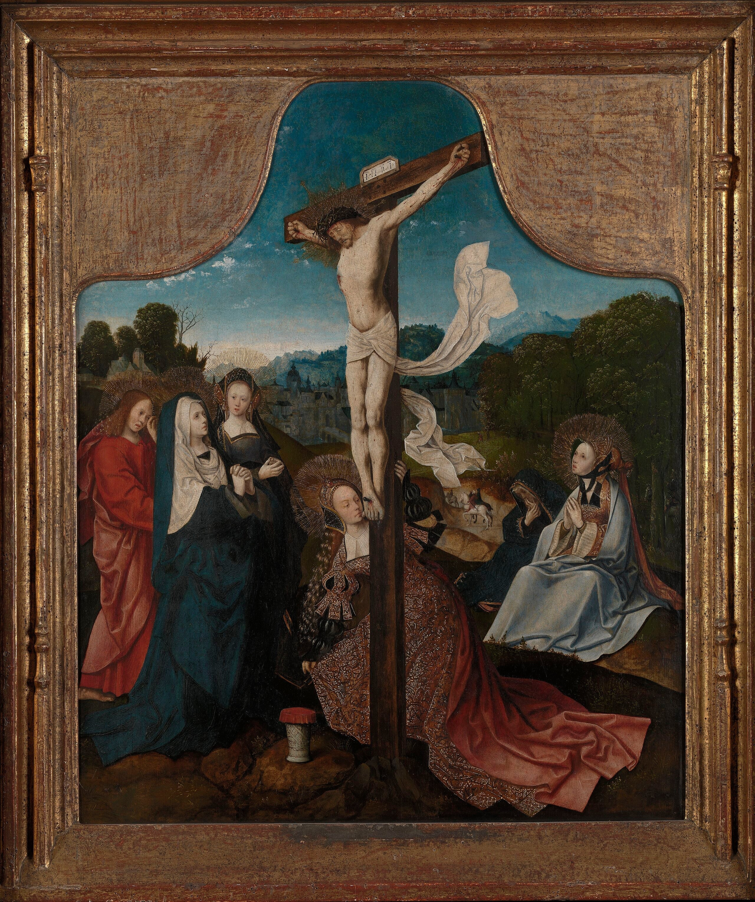 Le Calvaire - Jacob Cornelisz van Oostsanen - Alpha Reproduction