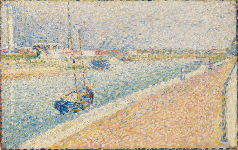 Le Canal à Gravelines, Petit-Fort-Philippe - Georges Seurat