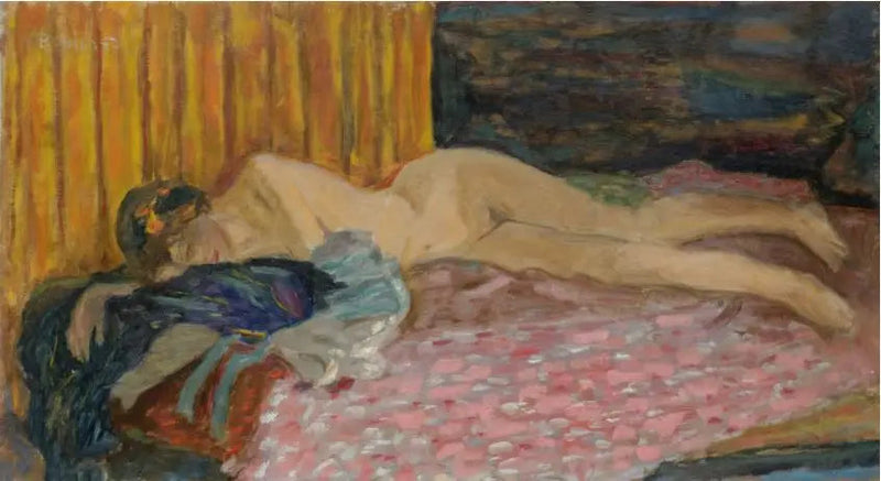 LE CANAPÉ ROSE - Pierre Bonnard