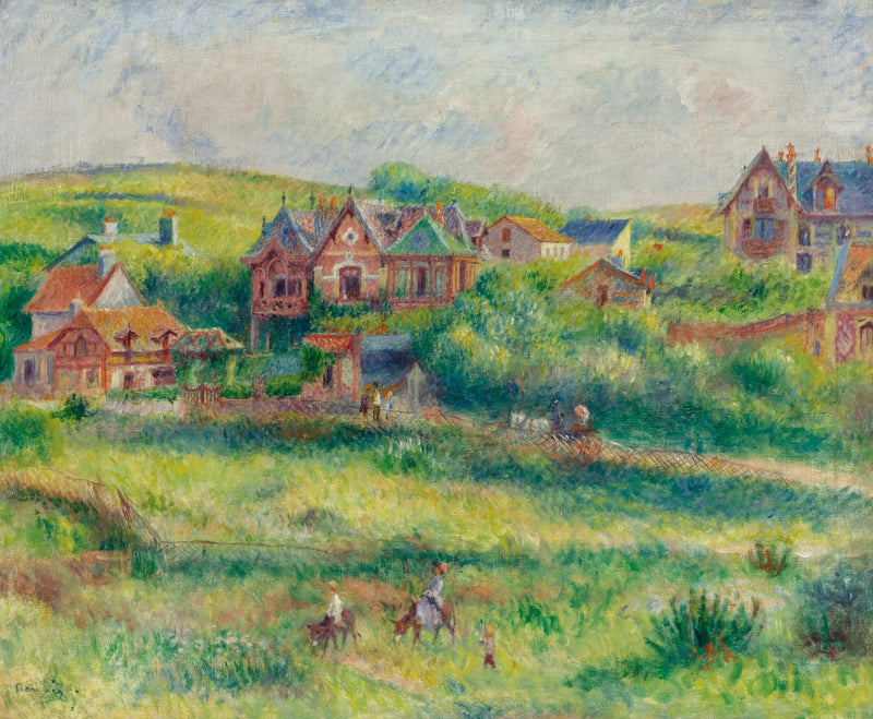 Le chalet de Blanche Pierson à Pourville - Pierre-Auguste Renoir