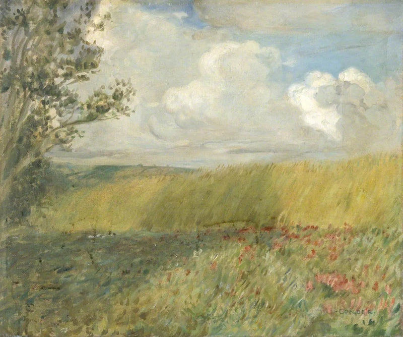 Le champ de maïs - Charles Conder