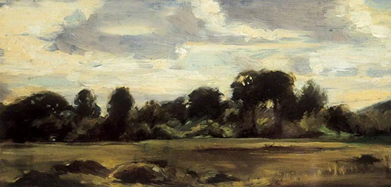 Le champ près du bois - John Constable