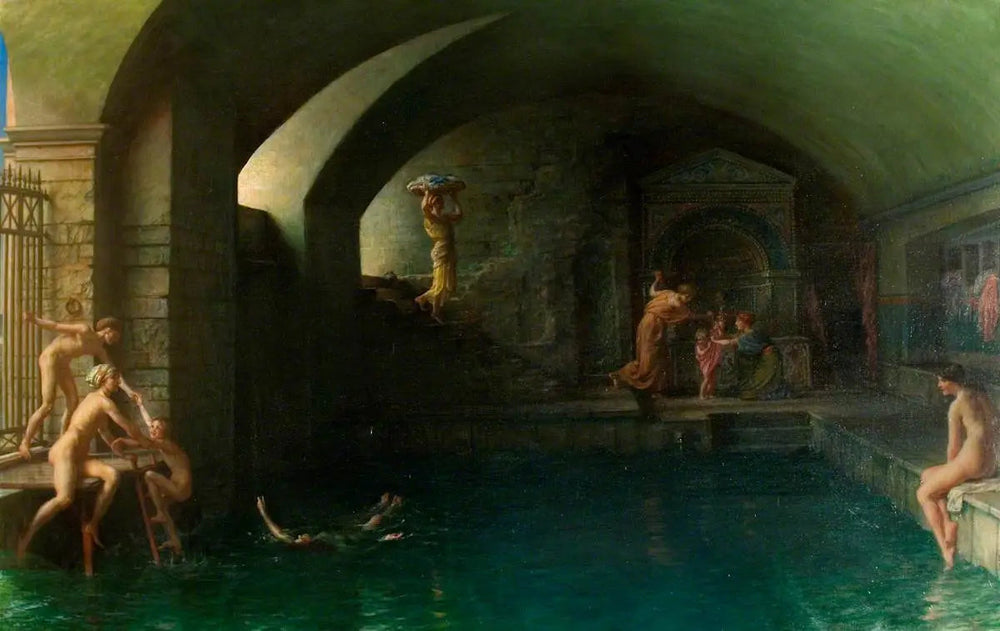 Le champion nageur - Edward Poynter - Alpha Reproduction