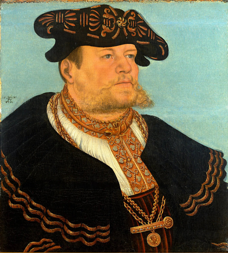 Le chancelier Gregor Brück - Lucas Cranach the Elder