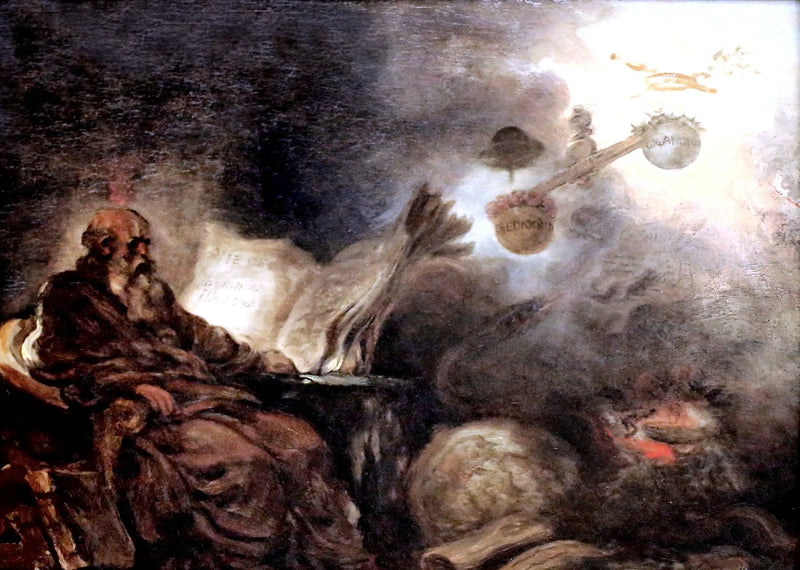 Le chant de Plutarque - Jean-Honoré Fragonard