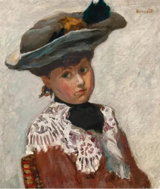 LE CHAPEAU - Pierre Bonnard