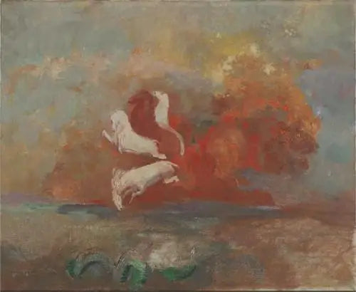 Le Char d'Apollon - Odilon Redon