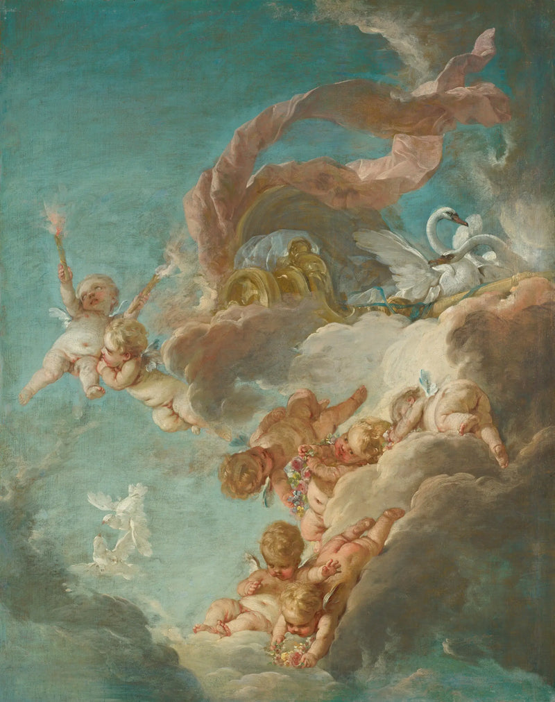 Le char de Vénus - François Boucher