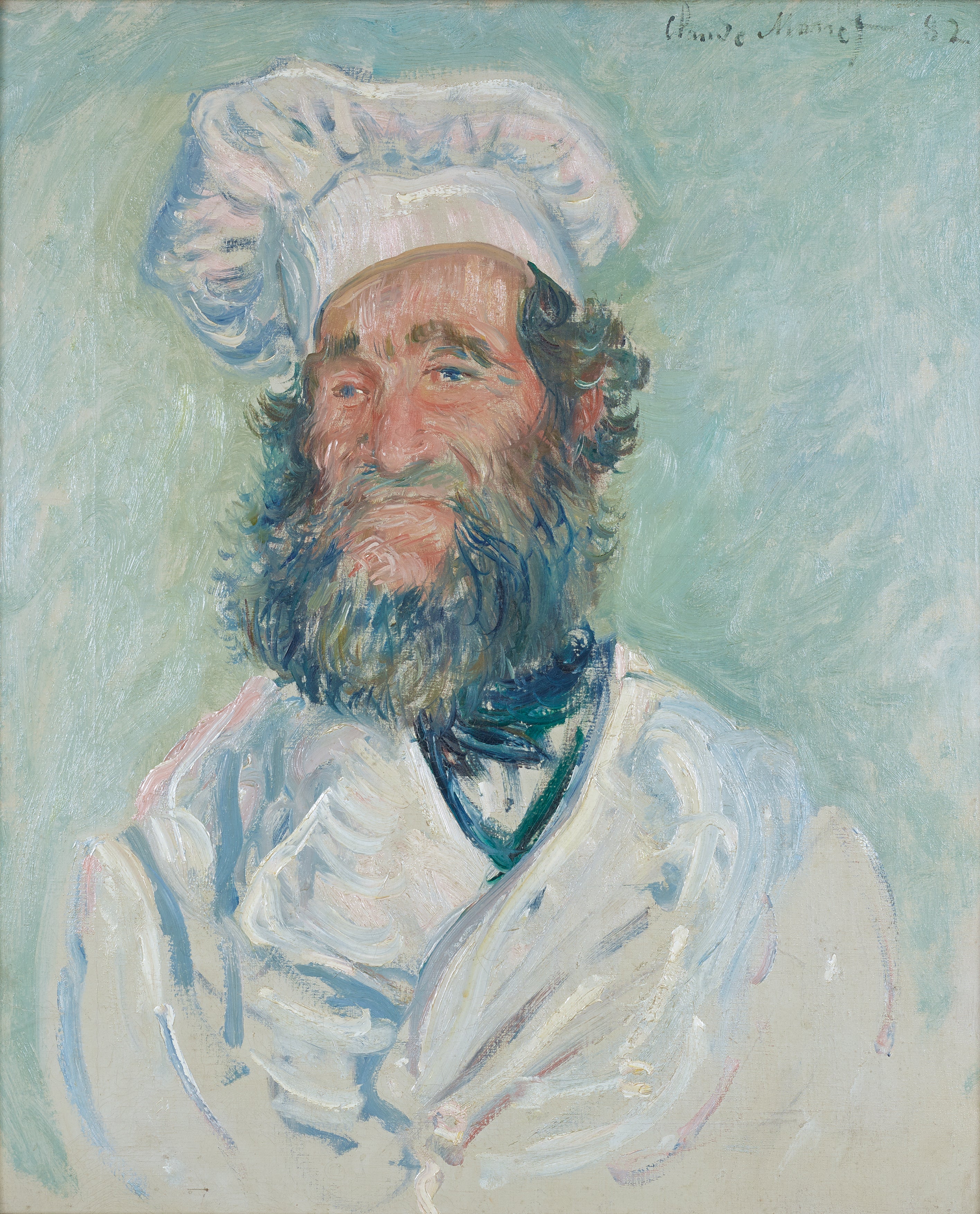 Reproduction du tableau « Le Chef Père Paul - Claude Monet » par Alpha Reproduction en peinture à l’huile